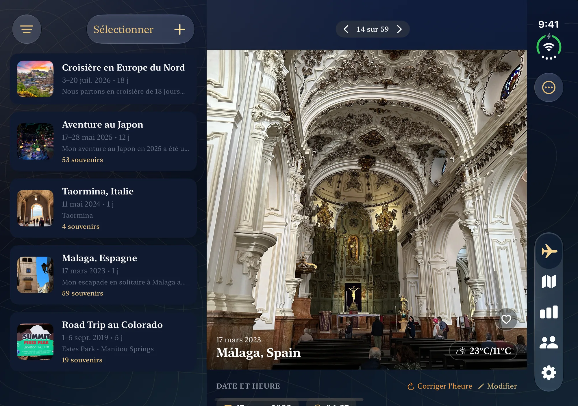 Un souvenir et ses photos sur iPhone Duo